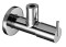 Zawór SCHELL PURIS grzybkowy 1/2 x 3/8 kątowy zacisk chrom ( bateria ) 053110699
