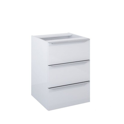 Komoda LOFTY 50x49cm, wisząca 3S, biała 167030