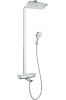 Komplet prysznicowy HANSGROHE RAINDANCE SELECT E 360 1 Jet z ramieniem 38cm, chrom 27113000