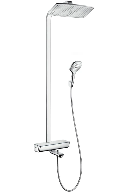 Komplet prysznicowy HANSGROHE RAINDANCE SELECT E 360 1 Jet z ramieniem 38cm, chrom 27113000
