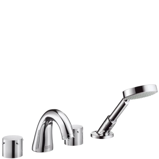 Bateria wannowa AXOR STARCK 4 otworowa, el.zew., wylewka 140mm, chrom 10444000