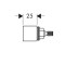 Zestaw przedłużający HANSGROHE 25mm do zaworów podtynkowych 96370000