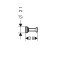 Haczyk AXOR MONTREUX chrom 42137000