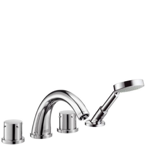 Bateria wannowa AXOR STARCK 4 otworowa, el.zew., wylewka 242mm, chrom 10451000