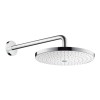 Głowica natryskowa HANSGROHE RAINDANCE SELECT S300 ścienna, ramię 390mm, biały/chrom 27378400