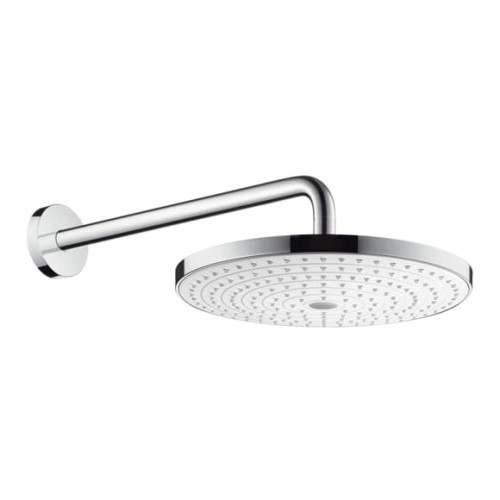 Głowica natryskowa HANSGROHE RAINDANCE SELECT S300 ścienna, ramię 390mm, biały/chrom 27378400