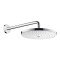 Głowica natryskowa HANSGROHE RAINDANCE SELECT S300 ścienna, ramię 390mm, biały/chrom 27378400