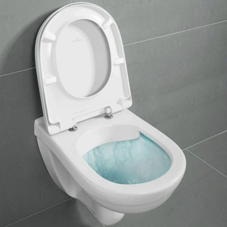 Miska wisząca VILLEROY&BOCH O.NOVO DirectFlush, z deską wolnoopadającą, biały 5660HR01