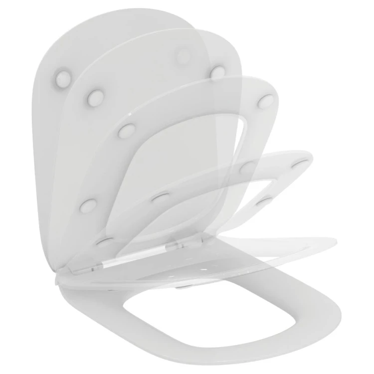 Deska WC IDEAL STANDARD TESI THIN wolnoopadajaca, biała T352701