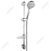 Zestaw natryskowy FERRO TUTTI 3-funkcyjny, chrom N340