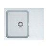 Zlewozmywak FRANKE ORION OID 611-62 62x50cm, z syfonem, tectonite, biały polarny 114.0286.444