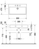 Umywalka DURAVIT VERO 80x47cm biała 0454800000