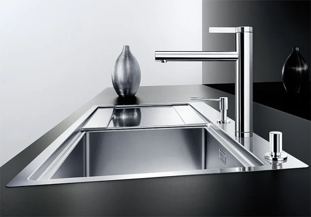 Bateria kuchenna BLANCO LINEE, chrom 517594