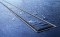 Ruszt TECE DRAINLINE prosty "plate" 700mm połysk, do wklejenia płytki 600770