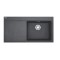 Zlewozmywak FRANKE MYTHOS MTG 611 100x51.5cm, prawy, fragranit onyx 114.0158.625