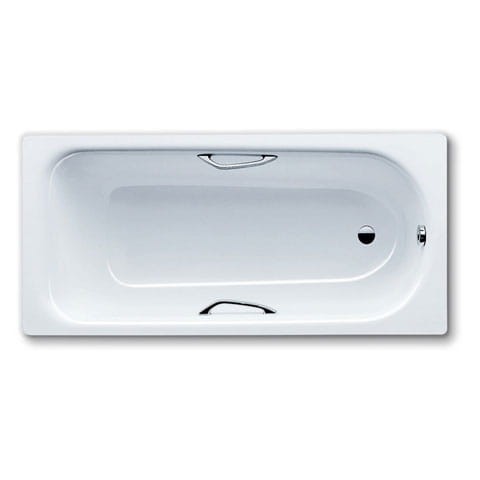 Wanna prostokątna KALDEWEI SANIFORM PLUS STAR 170x75cm, z otworami na uchwyty, biała 133600010001