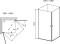 Drzwi prysznicowe RAVAK CHROME CRV1 100cm polerowane alu 1QVA0C01Z1