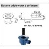 Kolano odpływowe (syfon) TECE DRAINLINE 120mm, 0,8l/s 650001