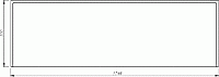 Obudowa wanny (panel) KOŁO UNI 2 180cm, frontowa, MDF/PCV biały PWP2382000