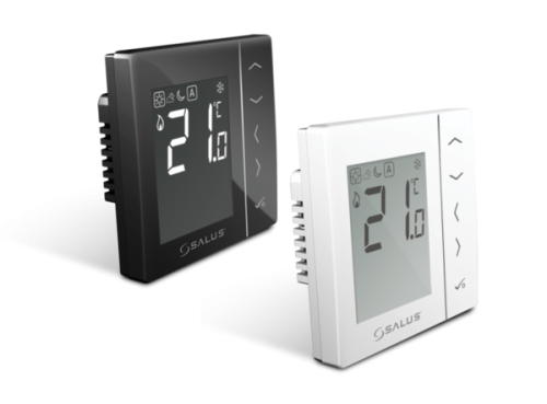 Sterownik temperatury SALUS dobowy, elektroniczny, podtynkowy Biały VS30W
