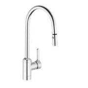 Bateria kuchenna KLUDI BINGO STAR z wyciąganą wylewką, chrom 428520578