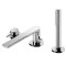 Bateria wannowa TRES MAX 3 otworowa, wylewka 18cm, chrom 6216103