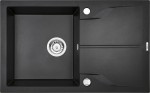 Zlewozmywak DEANTE ANDANTE FLUSH 78x49cm, grafitowy ZQN G11F