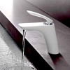 Bateria umywalkowa KLUDI BALANCE WHITE bez korka, biała / chrom 520269175