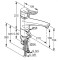 Bateria kuchenna KLUDI MX (z zaworem), chrom 399060562