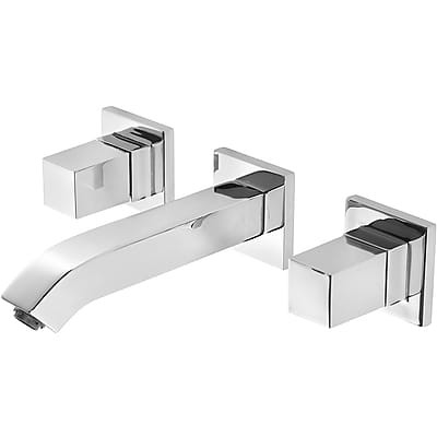 Bateria kuchenna TRES CUADRO ścienna 3-punktowa, chrom 00815101