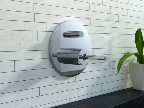 Bateria wannowa KOHLMAN MAXIMA podtynkowa, chrom QW210M