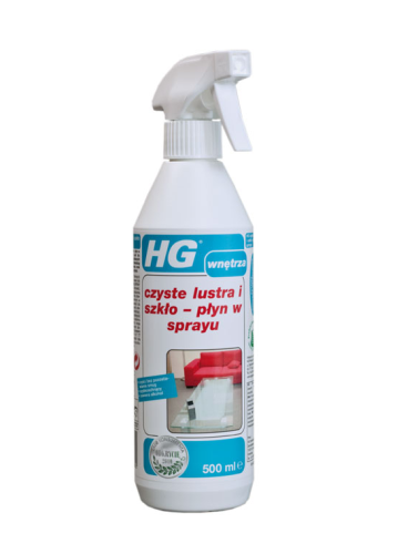 Środek czyszczący, Czyste lustra i szkło płyn w sprayu 500ml HG 142050129