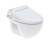 Zestaw GEBERIT AQUACLEAN 4000 deska WC z funkcją hgigieny intymnej i miska ceramiczna biała 146.135.11.1