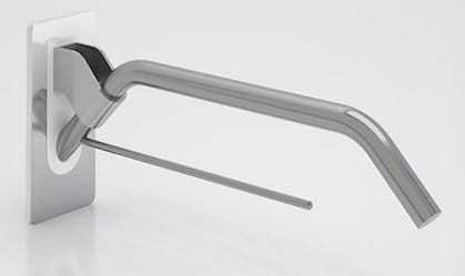 Poręcz umywalkowa uchylna KOŁO LEHNEN EVOLUTION 60cm z uchwytem na ręcznik L30301001