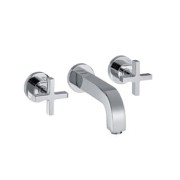 Bateria umywalkowa AXOR CITTERIO podtynkowa, wylewka 22.5cm, z rozetami, chrom 39143000