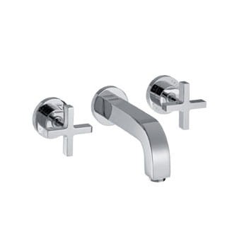 Bateria umywalkowa AXOR CITTERIO podtynkowa, wylewka 22.5cm, z rozetami, chrom 39143000