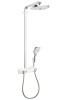 Komplet prysznicowy Raindance Select E 300 chrom/biały 27126400