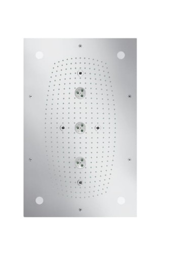 Głowica deszczowa HANSGROHE RAINDANCE RAINMAKER 68x46cm z oświetleniem, el. zew., DN15, chrom 28418000