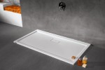 Brodzik prostokątny SANPLAST SPACE 90x110x3cm, akrylowy, biały 615110021001000