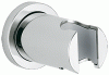Uchwyt natryskowy GROHE RAINSHOWER ścienny z okrągłą rozetą stały chrom 27074000