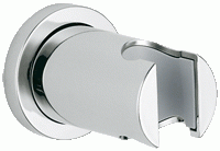 Uchwyt natryskowy GROHE RAINSHOWER ścienny z okrągłą rozetą stały chrom 27074000