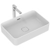 Umywalka nablatowa IDEAL STANDARD STRADA II 60x40cm, prostokątna, bez otworu, biała T299901