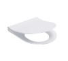 Deska WC CERSANIT CITY OVAL SLIM wolnoopadająca, łatwowypinalna, duroplast, biała K98-0146