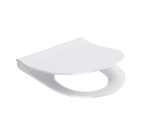 Deska WC CERSANIT CITY OVAL SLIM wolnoopadająca, łatwowypinalna, duroplast, biała K98-0146