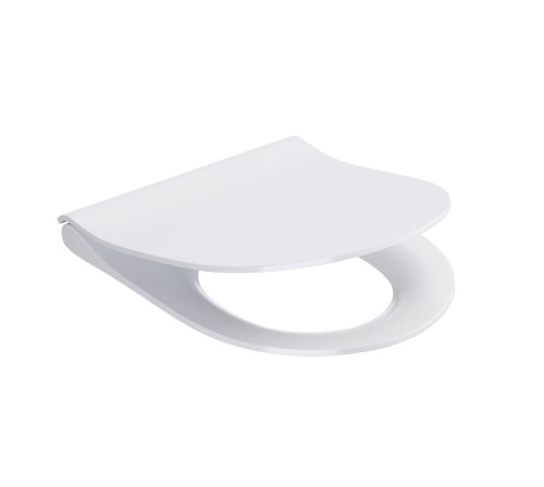 Deska WC CERSANIT CITY OVAL SLIM wolnoopadająca, łatwowypinalna, duroplast, biała K98-0146