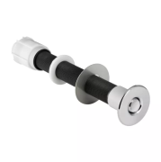 Przycisk spłukujący GEBERIT pneumatyczny, jednoilościowy, z przeciwnakrętką, chrom 115.943.21.1