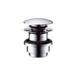Korek automatyczny HANSGROHE PUSH OPEN do umywalki, klik klak, chrom 50100000
