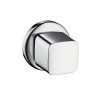 Zawór odcinający HANSGROHE METRIS el.zew., pokrętło kwadratowe, chrom 31677000