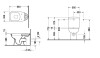 Miska kompaktowa WC DURAVIT D-CODE 21110900002