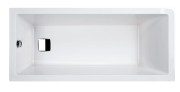 Wanna prostokątna SANPLAST SPACE LINE 170x75cm, biała 610100016001000